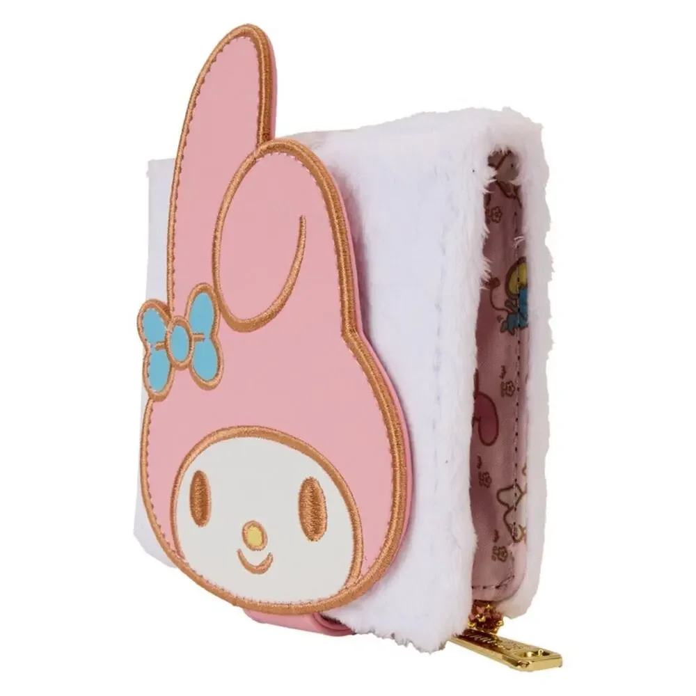 Loungefly Sanrio Exclusive My Melody Plush Cosplay Bifold Wallet NWT